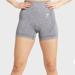 Gymshark Vital Seamless Shorts - Small - Smoky Gray Marl